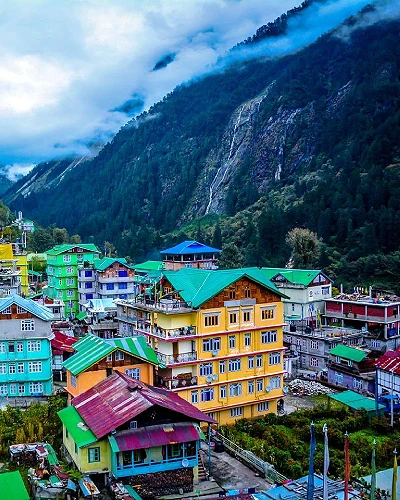 Scenic view of North Sikkim